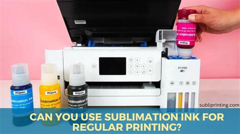 Can I Use Regular Ink on Sublimation Paper? Exploring the Boundaries of Creative Possibilities